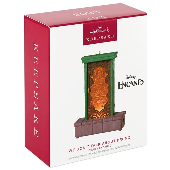 New! Disney Encanto Hallmark Keepsake Ornament 2023 We Don't Talk About Bruno - Picture 1 of 5
